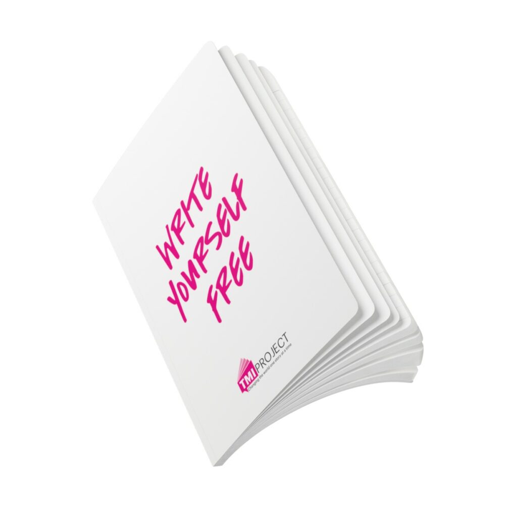 Image of Write yourself free TMI Project notebook