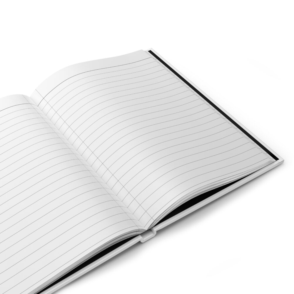 Image of a blank page of write yourself free TMI Project notebook